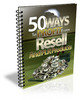 Thumbnail 50 Ways To Profit From PLR NEW 2012 MRR included