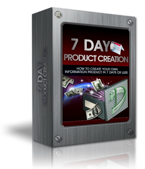 Product picture 7 Day Product Creation RR included NEW 2012