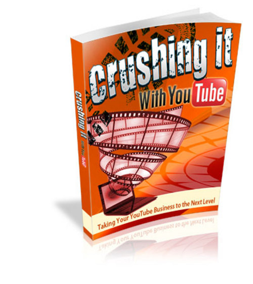 Product picture Crushing it with Youtube MRR NEW2012