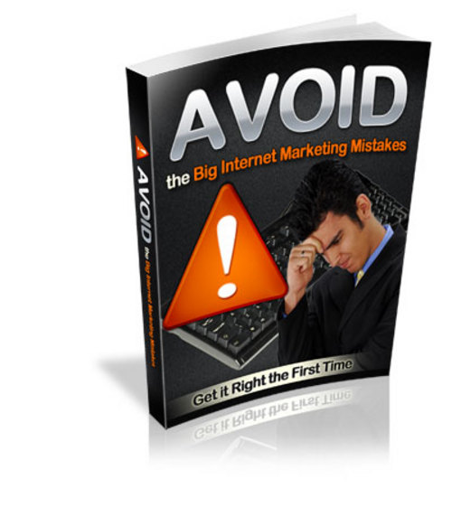 Product picture AVOID BIG INTERNET MARKETING MISTAKES MRR NEW 2012