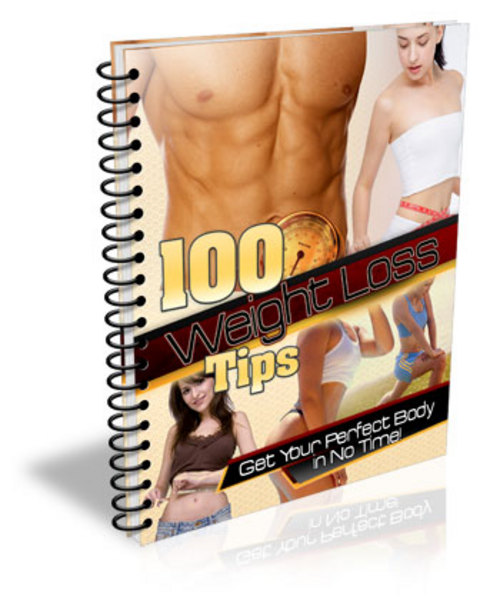 Product picture 100 WEIGHTLOSS TIPS MRR NEW 2012